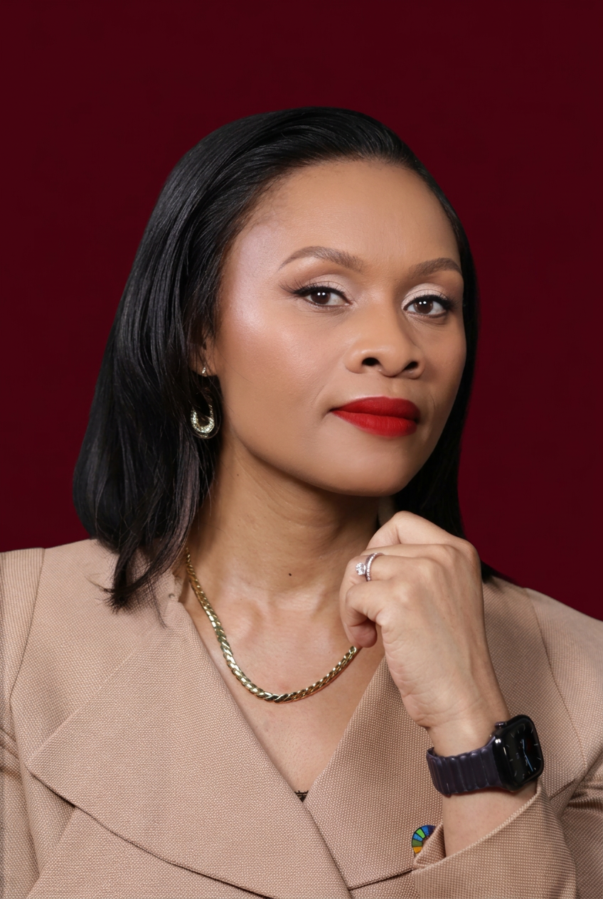 Portrait of Priscillah Ndadi, Founder of Rise & Lead Institute